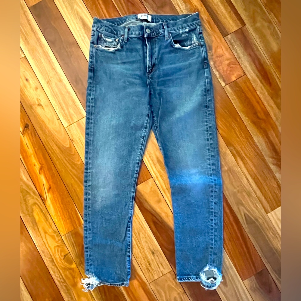 AGOLDE distressed jean